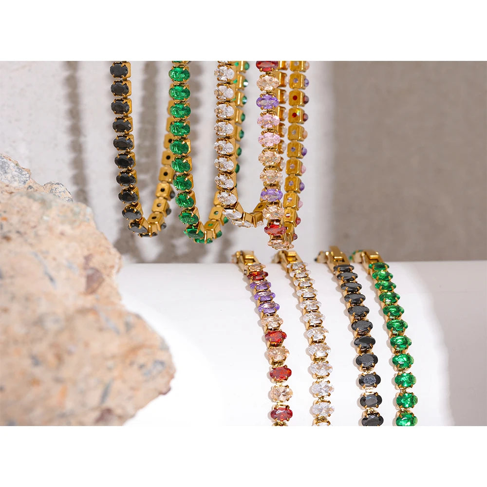 Bracciale e collana "Shiny Colours"