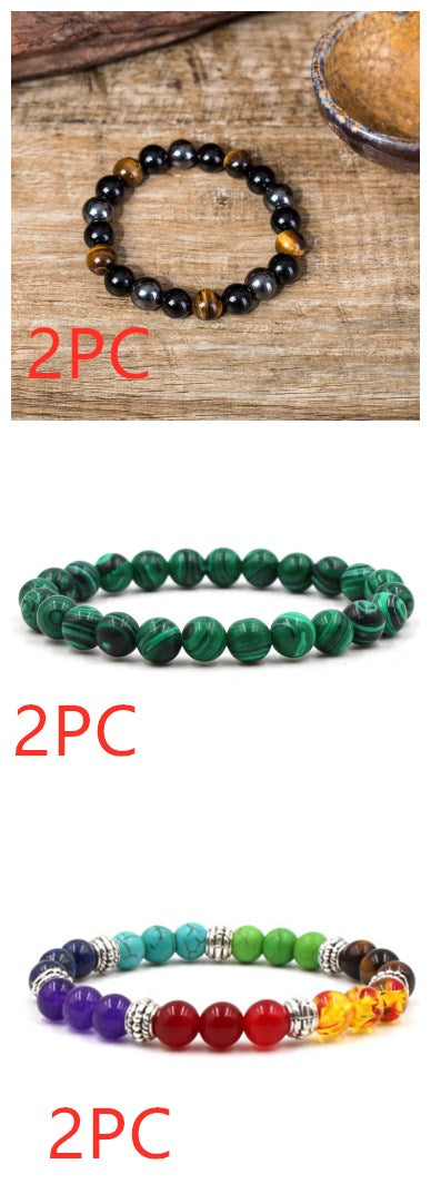 Braccialetti di malachite (vari colori)