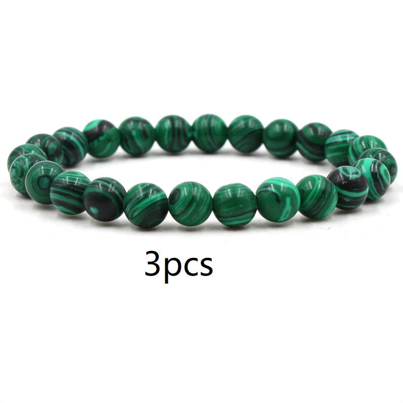 Braccialetti di malachite (vari colori)