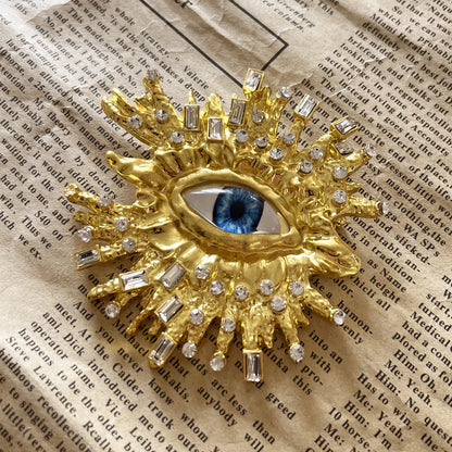 Orecchini/anello/spilla Barocco "Big Eye"